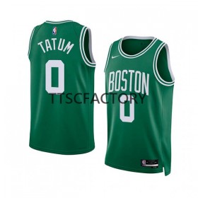 Dres Boston Celtics Jayson Tatum 0 Nike 2022-23 Icon Edition Green Swingman - Muške